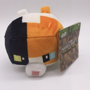 Minecraft Mini Crafters Calico Cat Mojang Jinx 5” Plush Stuffed Animal Toy